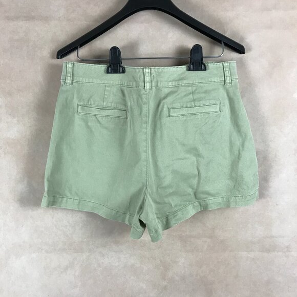 J.CREW Sage Green Patch Pocket Chino Shorts Size 8 - Picture 4 of 5